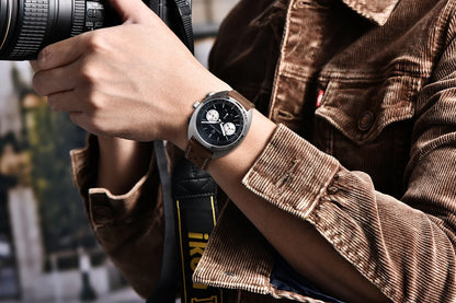 PAGANI DESIGN Men's Watches Luxury Quartz Wrist Watch For Men AR Sapphire Speed Chronograph Retro Dial Clock Reloj Hombre 2026