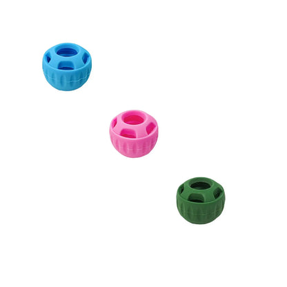 Pet Self-Entertainment Boredom Relief Molar Teeth Leak Food Ball Silicon Bite-Resistant Hide Food Pupcycle Pops for Dogs