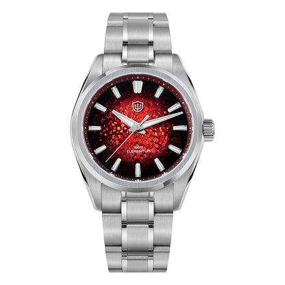 Watchdives 38mm Men Quartz Watch VH31 Sweep Seconds Movement ice Crystal Titanium Waterproof Watches WD0003B WD0003C WD0003D