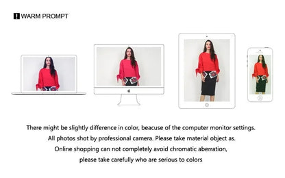 VGH Sweet Ruffles Elegant Knee Length Dresses for Women Round Neck Flare Sleeve High Waist Spliced Button  A Line Dress Female