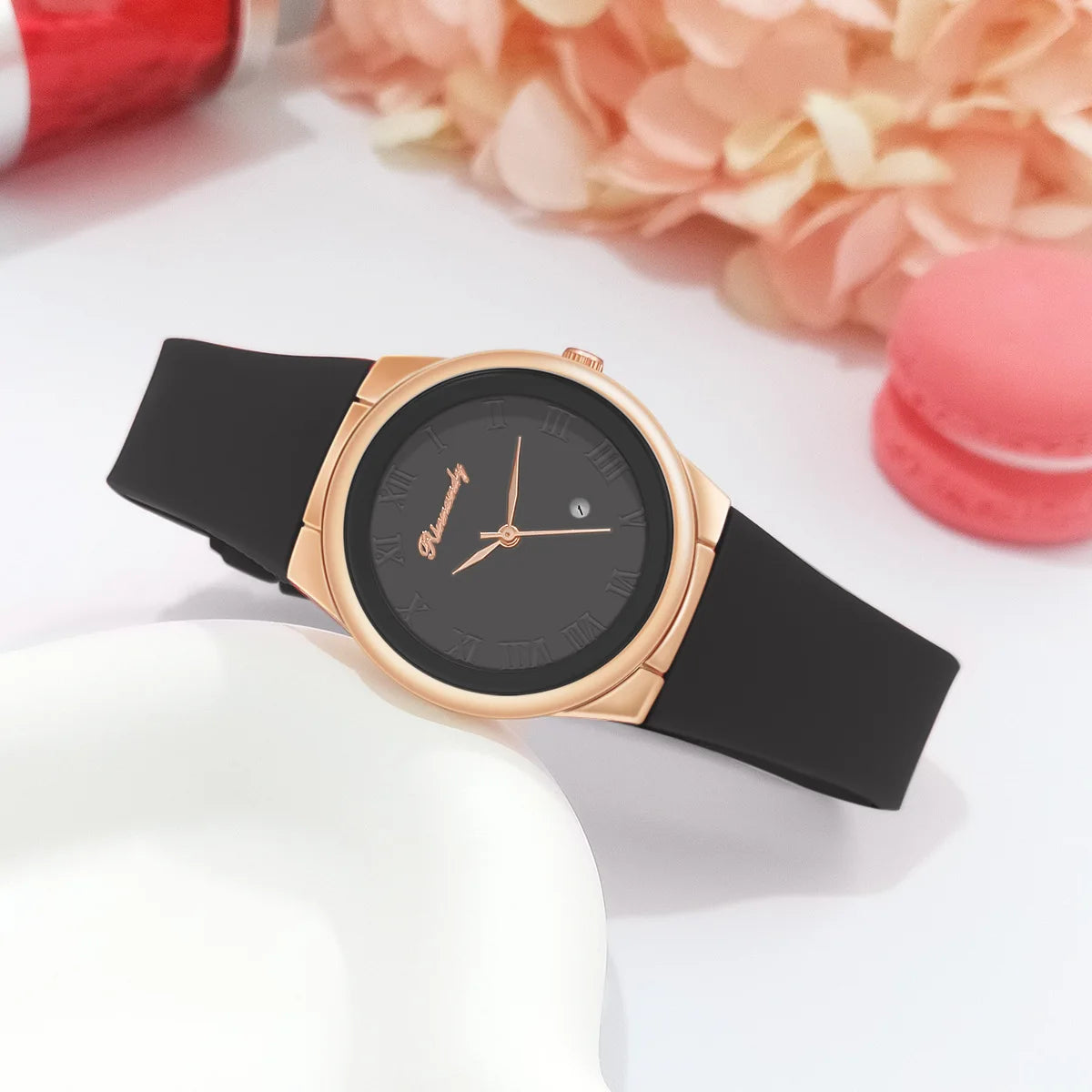 Simple Fashion Quartz Watch Silicone Strap Student Watches Minimalist Casual Women's Calendar Quartz Wristwatch Reloj Mujer