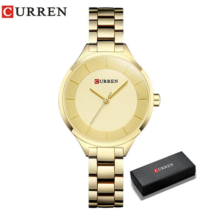 TOP Luxury Rose Gold Women's Watch Stainless Steel Ladies Wrist Watches Relogio Feminino Fashion Female Hour Reloj Mujer
