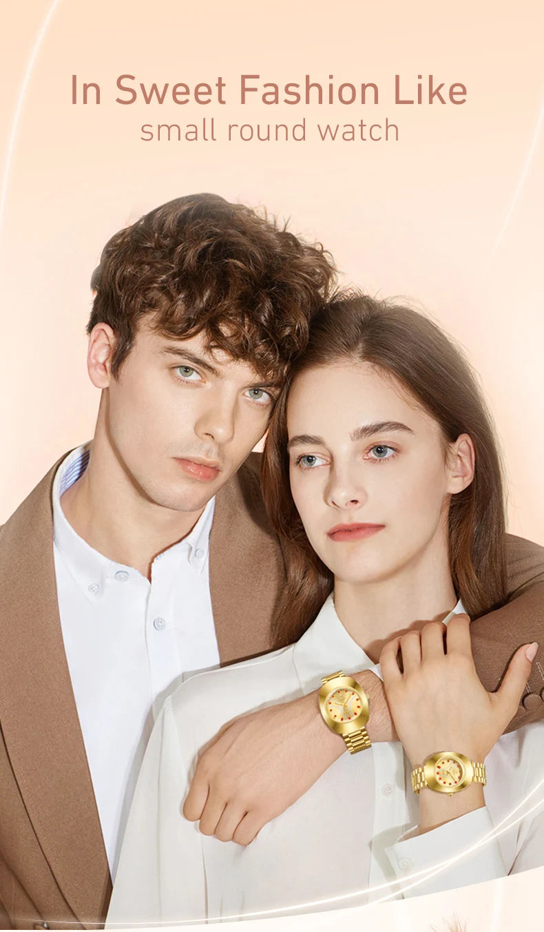 Fashion Brand Men's watches Women's Quartz watch Female Waterproof Luxury Wristwatch Relogio Feminino Casual Male Clock L1021