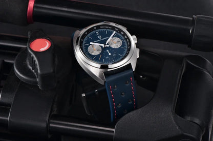 2026 New PAGANI DESIGN Mens Panda Watches Luxury Quartz Watch For Men Chronograph Wristwatches AR Sapphire Leather Luminous Gift
