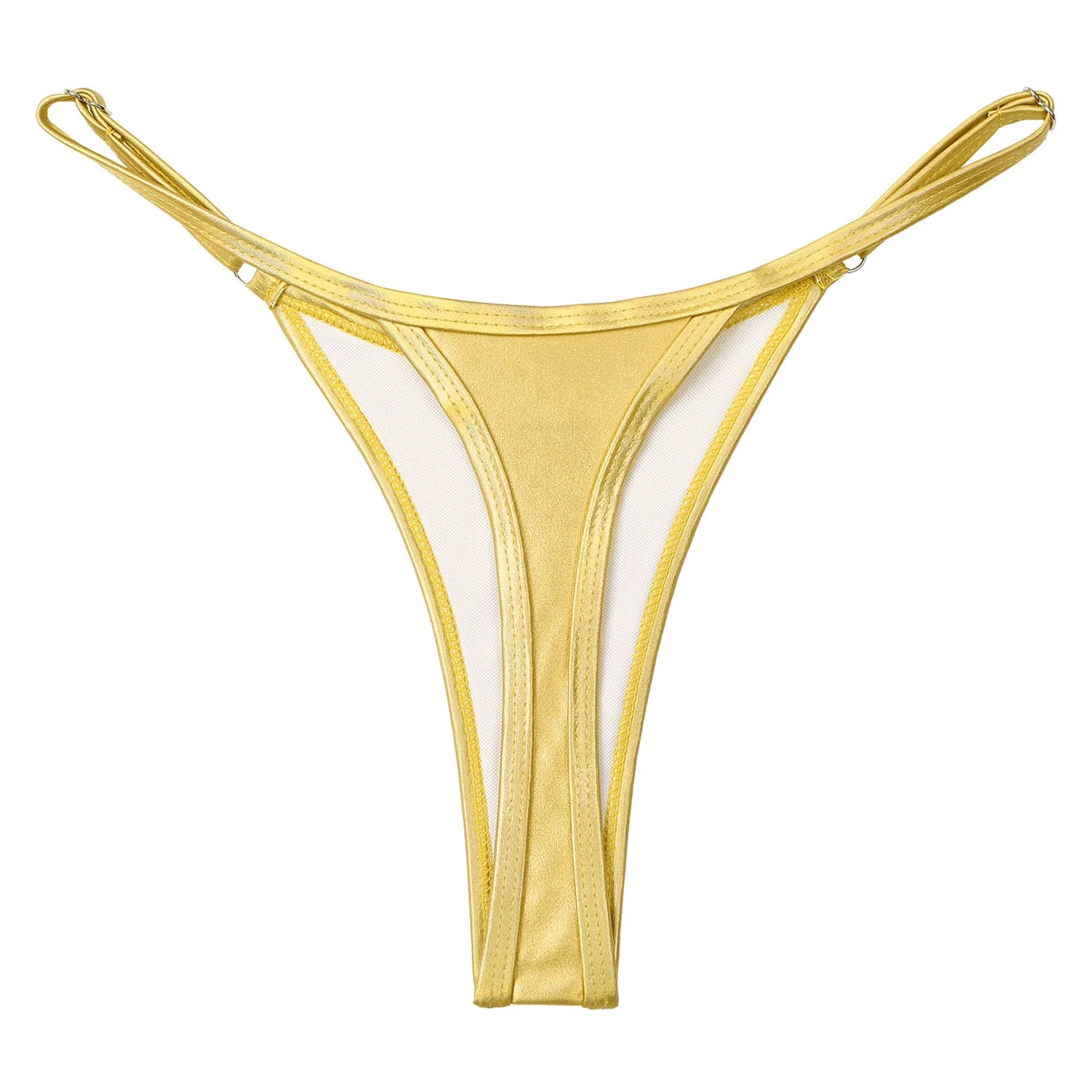 Sexy Micro Mini Bikini Bottoms High Waist Women Swimwear Thong Swimsuit Bathing Pants Summer Brazilian Swim Trunks Beachwear