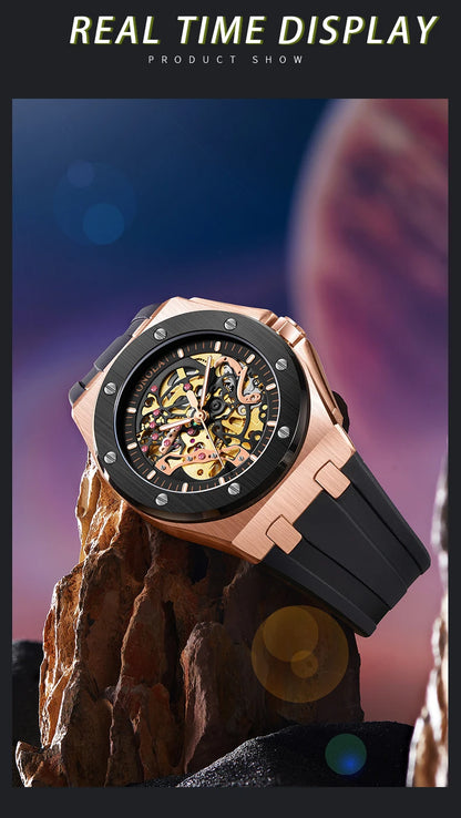 ONOLA Watch Top Brand Luxury Sports Men Wristwatch Waterproof  Automatic Mechanical Watches Relogio Masculino