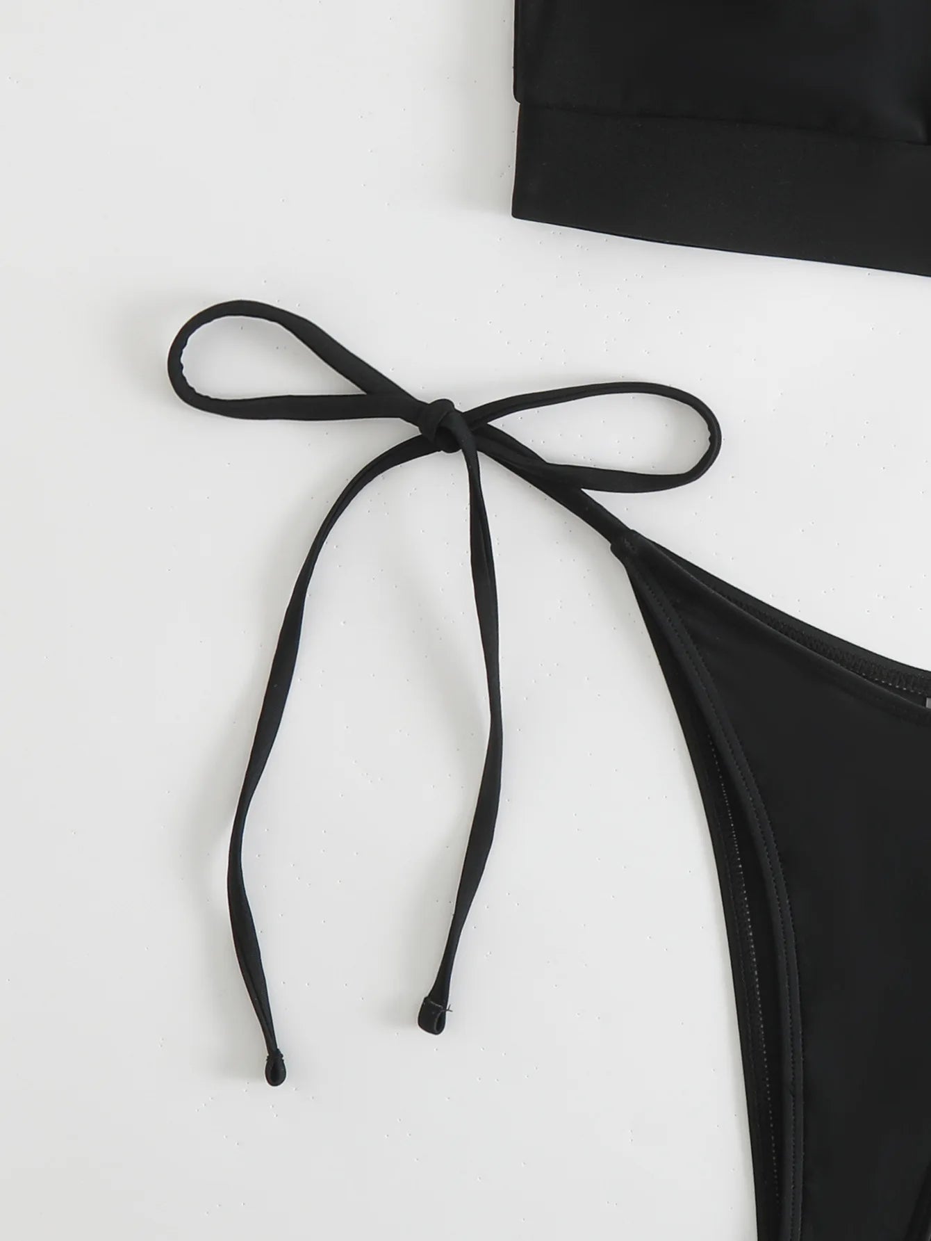 2025 Sexy Orange Bikini Hollow Out Push Up Two-Piece Swimsuit Women Halter Bandage Backless Thong Swimwear Summer Beachwear New
