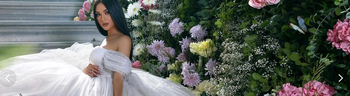 Smileven Short Wedding Dress A Line Sweetheart Neck Shiny Glitter Bride Dresses Mini Sweetheart Neck Vestido de novia Customized