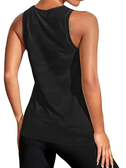 Women's Super Soft Sport Tank Tops for Women Moisture-Wicking Quick-Dry Breathable Mesh Design for Athletic Running Tennis Yog