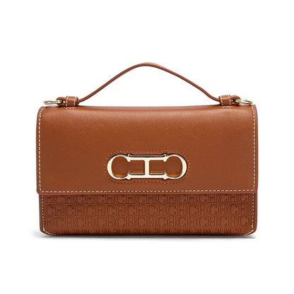 CH Crossbody Bag Brand Women's Bag Letter Print Leather Compact Elegant Handbag Tote Bag Exquisite Fashion Women's Bag