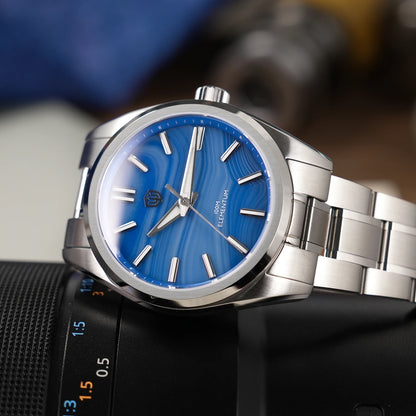 Watchdives 38mm Men Quartz Watch VH31 Sweep Seconds Movement ice Crystal Titanium Waterproof Watches WD0003B WD0003C WD0003D