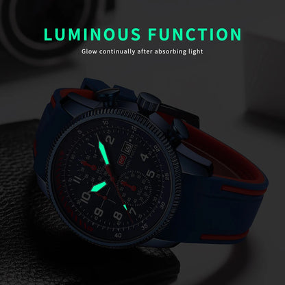 MINI FOCUS Electronic Quartz Mens Watches Auto Date Wristwatch Water Resistant Clock Gift for Men relogio masculino 0379G