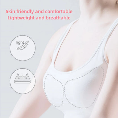 1pc Transparent Silicone Breast Pads, Hot Spring Silicone Prosthetic Breast, Swimming Special Fake Breast, Sports Swimsuit Chest