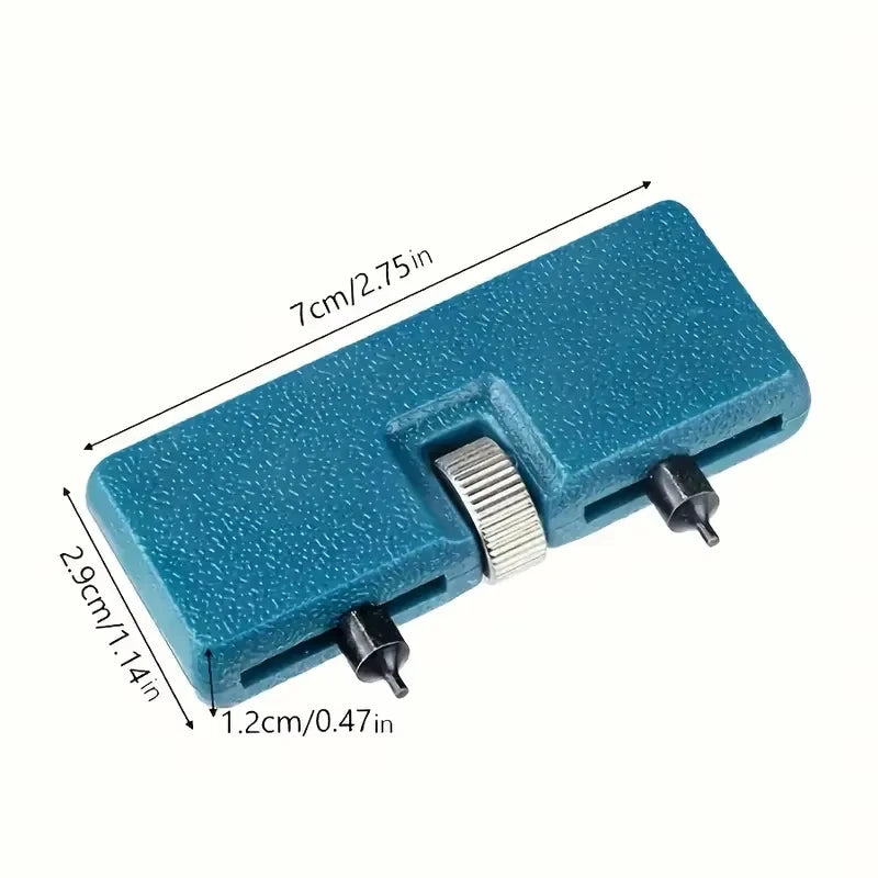 Heavy-Duty Watch Case Opener Tool with Non-Slip Grip. For Precision Opening of Mechanical/Quartz Watches. Ideal for DIY
