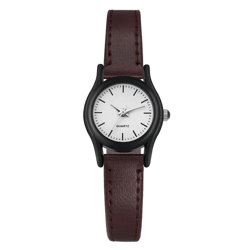 Classic Lovers Watches Men Women Casual Leather Strap Quartz Men's and Women's Pair Quartz Watch Gift High Quality