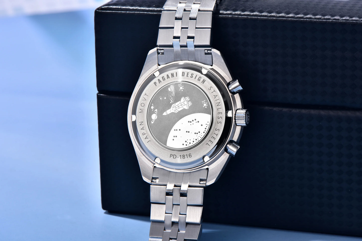 PAGANI DESIGN 2026 New Men's Watches Sport Quartz Watch For Men Racing Chronograph Waterproof AR Sapphire crystal Wristwatch Men