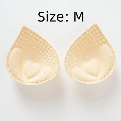 Women Sexy Breast Insert Push Up Bra Enhancer Swimsuit Bikini Pad Removeable Foam Chest Accessories Swimsuit Thickness 4/5/6cm