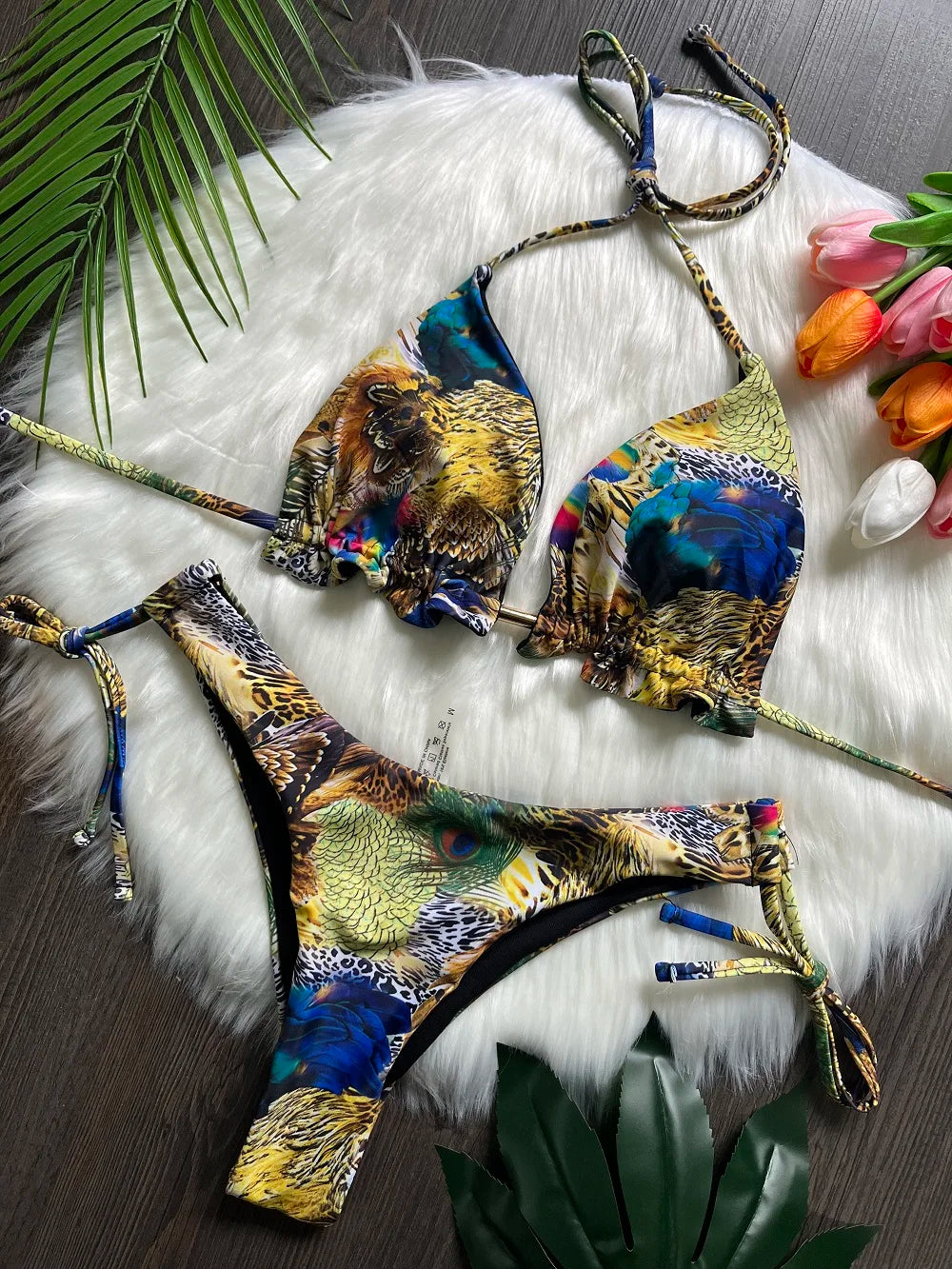 RUOTONGSEPT 2023 Popular Womens Beachwear Sexy Bikinis Set Hot Sport Swimwear Push-Up Padded Swimsuit  Exquisite Bather Swimwear