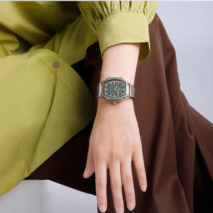 NAVIFORCE Elegant Ladies' Watch Fashion Luminous Pointer 3ATM Waterproof Calendar Display Silicone Strap Women's Quartz Watches