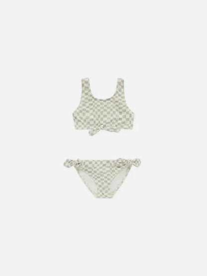 Kids Printed Swimwear for Girl Two Pieces Bikinis Set 2025 Summer Designer Boy Trunks Swimsuit Floral Striped Bathing Suit