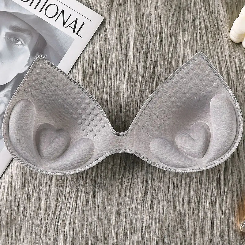 2026 New 1Pair Women Summer Swimsuit Padding Inserts Sponge Foam Bra Pads Chest Cup Breast Bra Bikini Insert Chest Pad