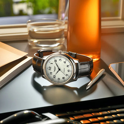 2026 Man Wristwatch Luxury Business Waterproof Men Watch For Men Quartz Clock Leather Men's Watches reloj+Box Men's Gift