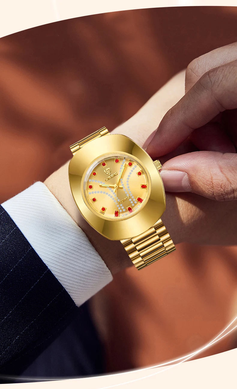 Fashion Brand Men's watches Women's Quartz watch Female Waterproof Luxury Wristwatch Relogio Feminino Casual Male Clock L1021
