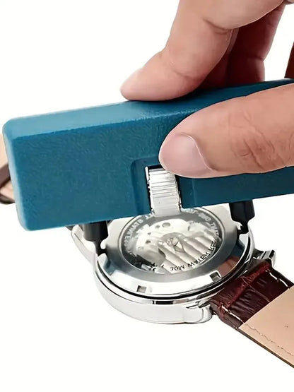 Heavy-Duty Watch Case Opener Tool with Non-Slip Grip. For Precision Opening of Mechanical/Quartz Watches. Ideal for DIY