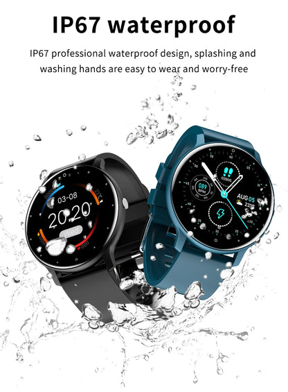 LIGE New Smart Watch Men Sports Fitness Watches Heart Rate Full Touch Screen Bluetooth Call 2026 New Ultra Light Smartwatch Men