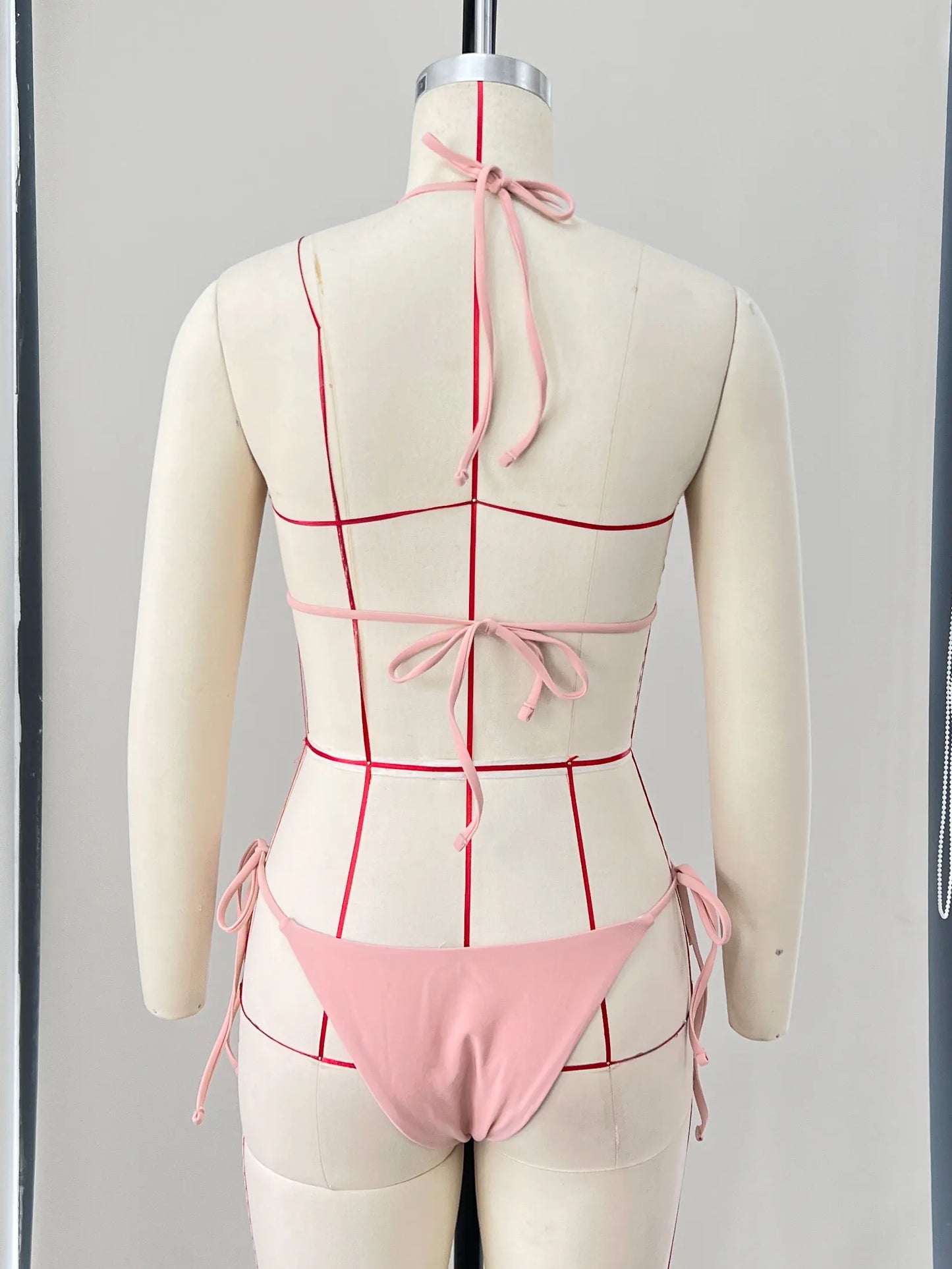 Sexy Bikini Swimsuit with Skirt Bandage Women Brazilian Shell Bikini Bathing Suit A Line Skirt Summer Female