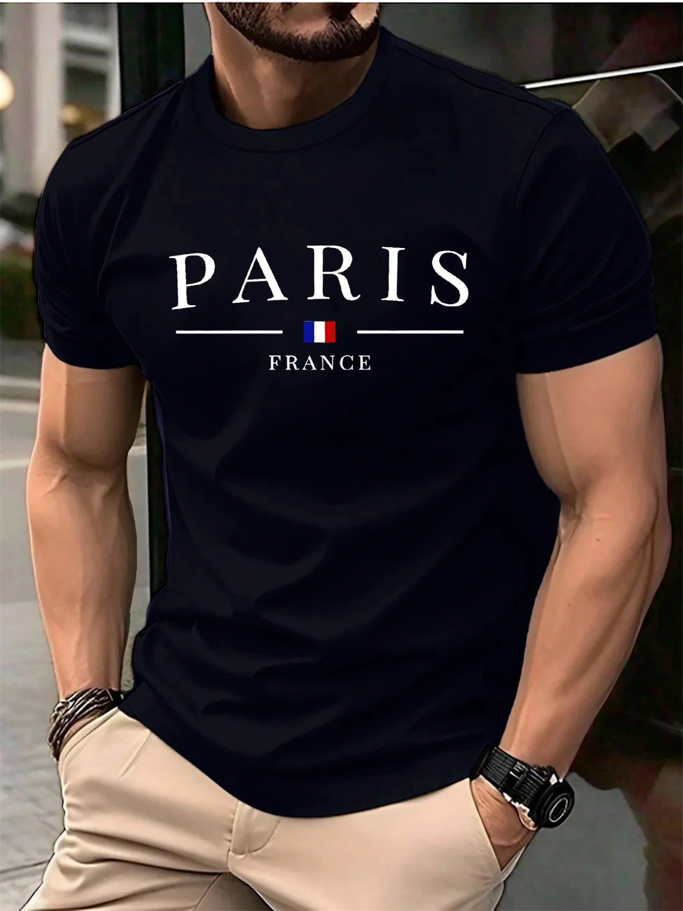 Summer Daily Man Short Sleeve T-shirt Clothing Letter Print T-shirts Top 2025 Plus Size Casual Men's Sports O-neck T Shirts
