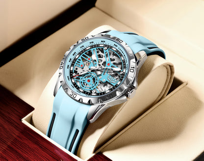 LIGE Top Luxury Automatic Watch For Men Mechanical Watches Men Sports Waterproof Stainless Steel Men Watch Reloj Hombre