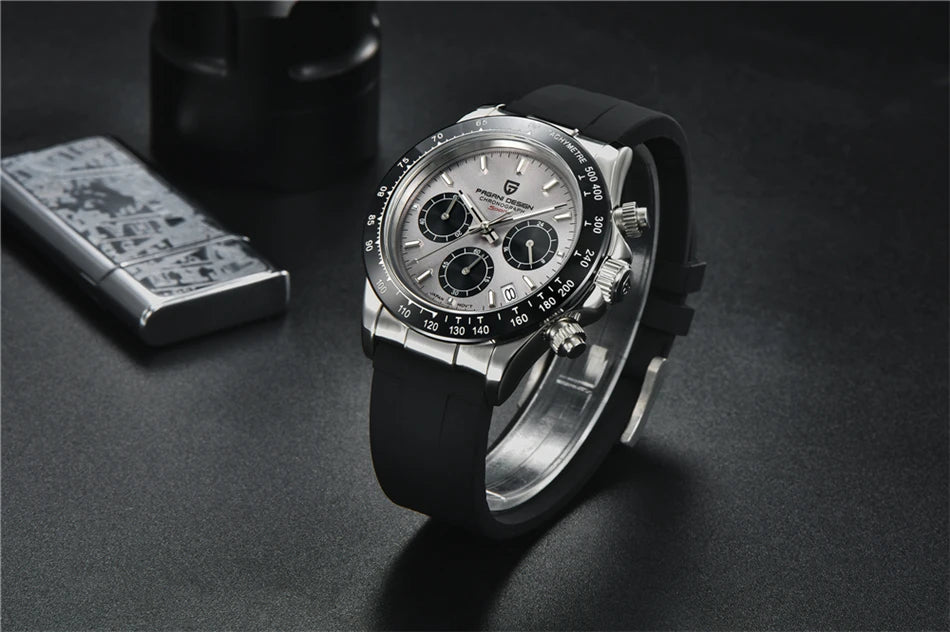 PAGANI DESIGN 2026 New Men Watches Luxury Quartz Watch For Men 100M Waterproof Sports Chronograph Wristwatch for Men gift