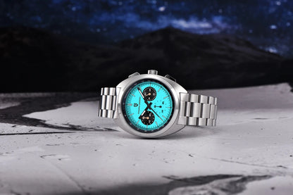 PAGANI DESIGN Panda Mens Watches Quartz Luxury Watch For Men Chronograph VK63 Wristwatches AR Sapphire Waterproof Luminous Clock