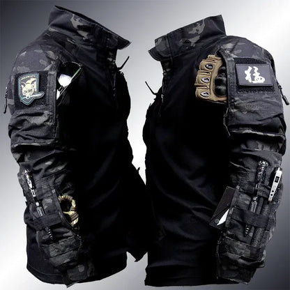 Tactical Suit Men Airsoft Hunting Clothes Paintball Military Uniform Assault Hiking Shirts Special Forces Sets Outdoor Pants