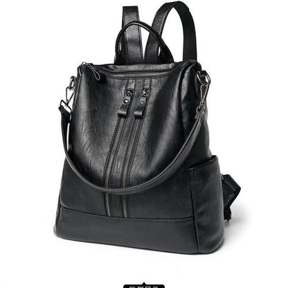 Backpack 2025 Autumn and Winter New Korean Style Trendy Casual Fashion Soft Leather Bag Multifunctional New Women's Bag