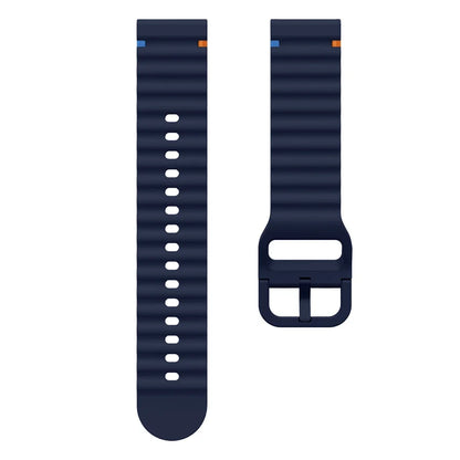 22mm Watch Strap For Xiaomi Watch 2 Pro S4 sport S3 S2 S1 Active/Mi Watch color 2 Smartwatch Watches Band Silicone Wave Bracelet