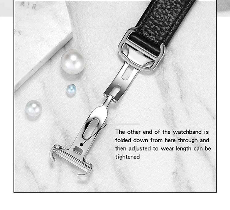 SANDA 9031/1108 Luxury Couple Quartz Watches for Men & Women, Waterproof Sport Casual Watch, Scratch Resistant Leather Strap